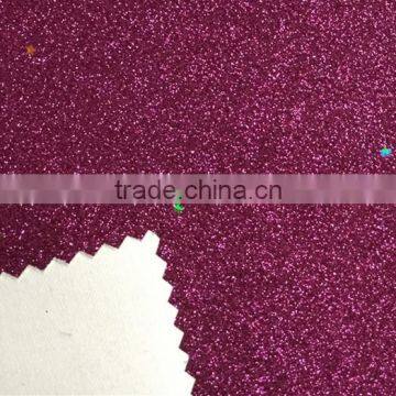 Shinny Glitter Polyurethan Synthetic PU Leather With TC Backing for Shoes Upper photo-3