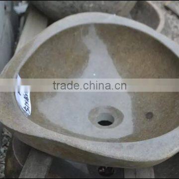 High Grade Natural Cobblestone Counter Basin photo-4