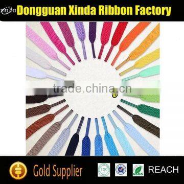 Dongguan manufacturer flat shoe laces high quality shoelaces