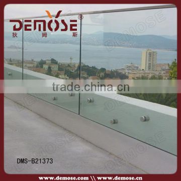 balcony railing designs | tempered glass guard rail price