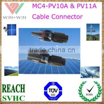 TUV Approval MC4-PV10A & PV11A Cable Connector