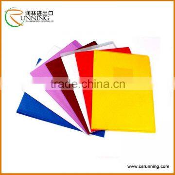 China Supply Transparent School PVC Book Cover and Plastic Book Cover