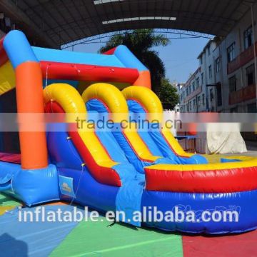 Best quality inflatable combo with pool inflatable slide with bouncer combo