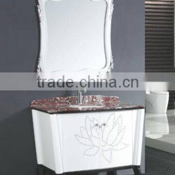 2013 Hot sell European Antique Solid Wood Bathroom Vanity 803