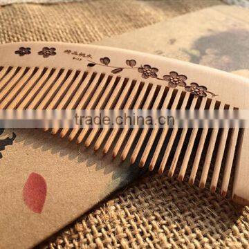 Personalized Hair Comb Wholesale, Custom Curve Handle Hot Pocket Comb photo-4