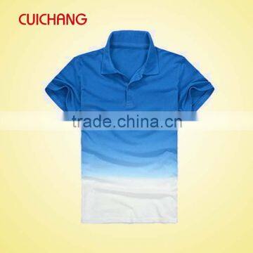 2014 blue and white polo shirt for men