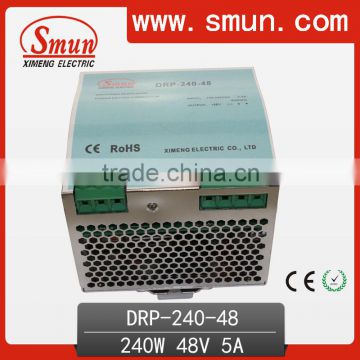 DRP-240-48 48V 240W Single Output Din Rail Power Supply