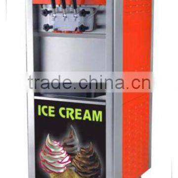 Floor Stand Sundae Ice Cream Machine /Soft ice cream machine For Making Rainbow Ice Cream