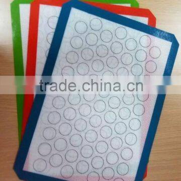 0.4mm colorful edge silicone oven mat