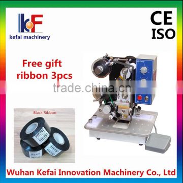 Manual ribbon expiry date printing machine DY-8