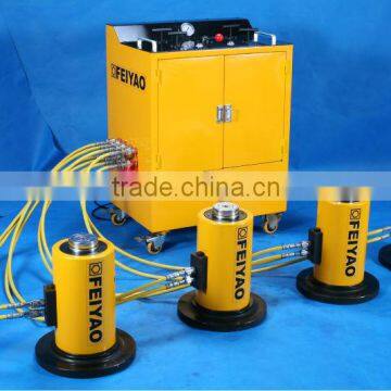 PLC synchronous lifting hydraulic jack system                        
                                                Quality Choice