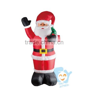 Chrismas Decoration 1.8m Inflatable Santa Claus with Bag