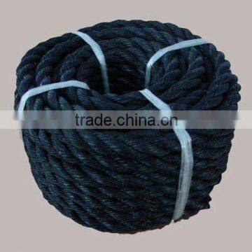 Black PP RECYCLED ROPE/BLACK ROPE