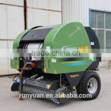 round hay wrapping machine straw rounding machine