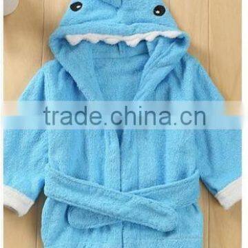 Jinhua Wholesale Hooded Cheap Coral Fleece Cute Baby Bathrobes Quality Choice photo-3