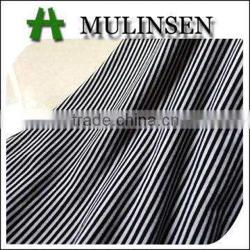 Yarn Dyed Polyester Rayon Stretch Knit Fabric