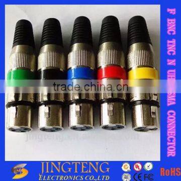 Professional XLR SPN connector 4P for high quality and new stype