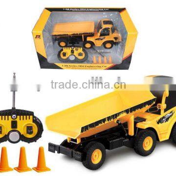 1:20 6CH mini Engineering rc construction car with good quality and license