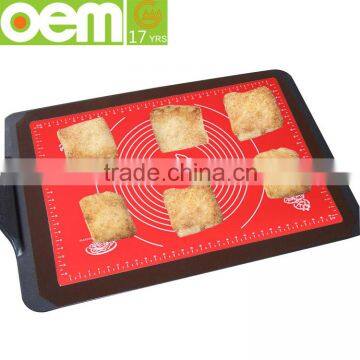 silicone fibreglass baking mat