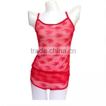 china supplier 100% Cotton women sleepwear with bowknot.customiz underwea huoyuan