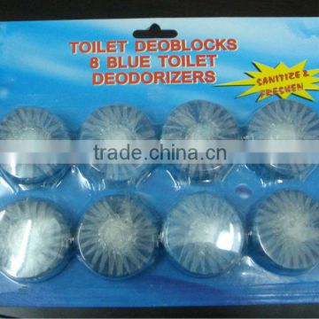 6pcs Toilet bowl cleaner/blue block/blue bubble/toilet clean