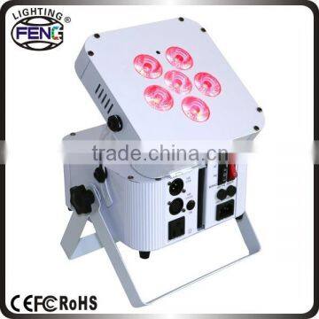 6*15W 6in1RGBWA guangzhou LED par light battery led lighting