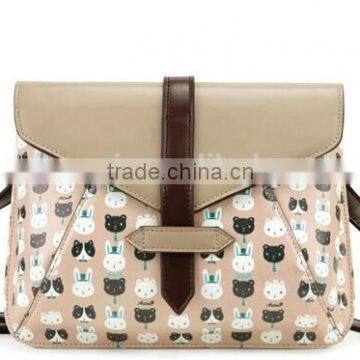 2015 new designer handbags China cheap printing lovely girl bag