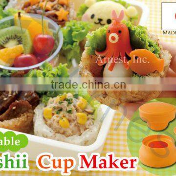 kitchenware tools utensils cookware equipment for children japanese bento lunch box rice ball molds eatable oishii cup maker