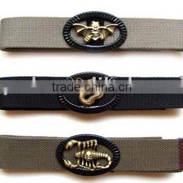 fashion belt woven belt canvas belt