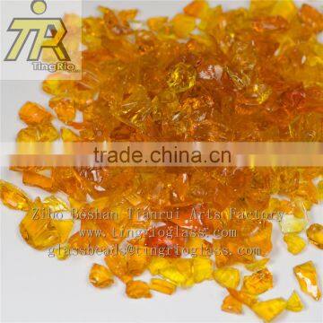 Zibo Tingrio Opaque Green Glass Aggregat Chips Manufacture photo-5
