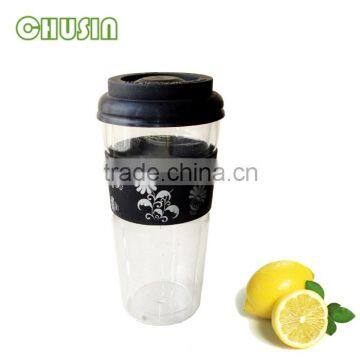 hot selling glass mug /coffee cup/milk mug with lid and handle wholesale