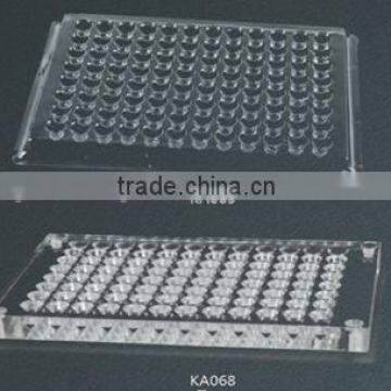 Organic hemagglutination plate