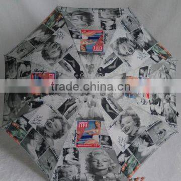 Colorfull Printed Umbrella Supplier Straight Umbrella Hot Sale Promotional Umbrella photo-2
