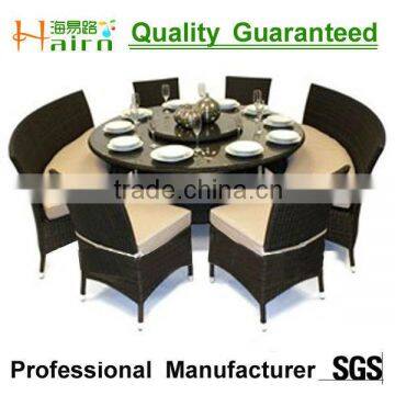 outdoor all weather rattan table
