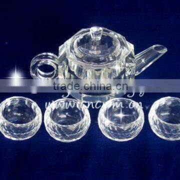 Crystal Tea Pot,tea pot for home decoration