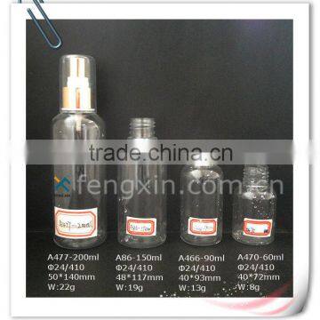 150ml Travel Set for Wholesale Clear Pet Plastic Bottles 30ml photo-2