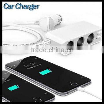 Hot Sale Plug Car Usb Charger For Iphone Cigarette