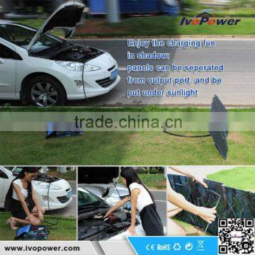 Great Varieties 60W Portable Solar Panel Charger For Laptop And Car photo-4