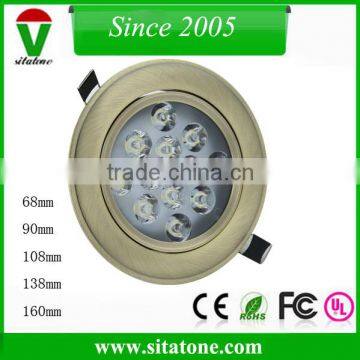 68mm 90mm 108mm 138mm 160mm old fashion housing led down light 3w 5w 7w 9w 12w 15w 18w