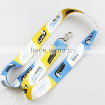 neck strap lanyard custom logo printed badge holder lanyard