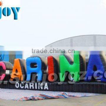 2016 Sunjoy high quanlity inflatable advertising letter