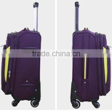 2016 NEW Fabric High Quality Fashion Design 3 Piece SoftTrolley Luggage Set photo-4