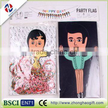 China factory sale promotional party decorative flag