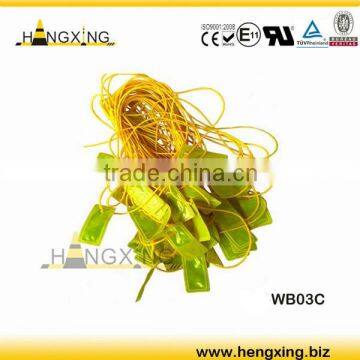 WB03C outdoor advertising fluorescence color warning flag safety band