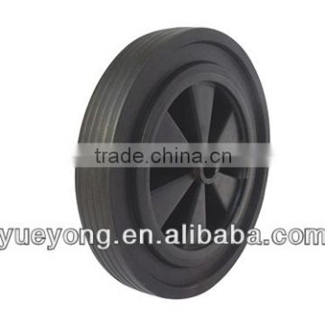 12"x2 china making powder rubber wheel , wheelbarrow wheel