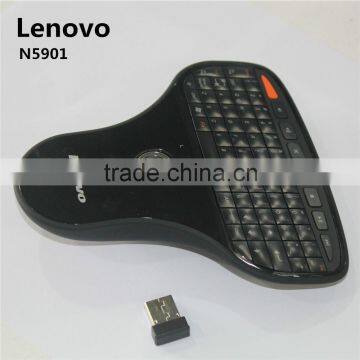 Black ABS CE ,FCC in stock Lenovo N5901 2.4G Wireless Keyboard MOUSE COMBOS