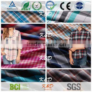 different kinds of designer multi check plaid fabrics with pictures of woven shirting clothing fabrics