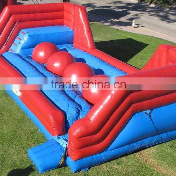 2016 Hot sale inflatable wipeout, inflatable wipeout course for sale