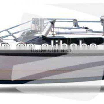 cabin cruiser sailingboat sailing yacht with tower!