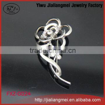 Artificial women's jewelry fashion flower lapel pin